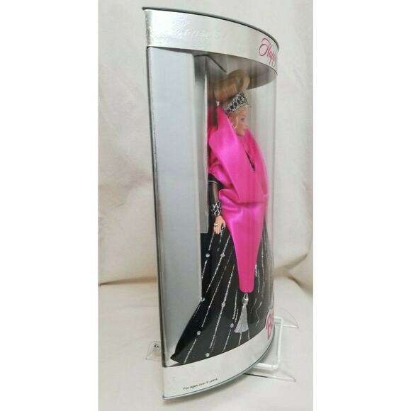 Vintage 98 Barbie Doll SPECIAL EDITION Rare 20200 Pink Black Silver Nostalgia - Picture 8 of 12